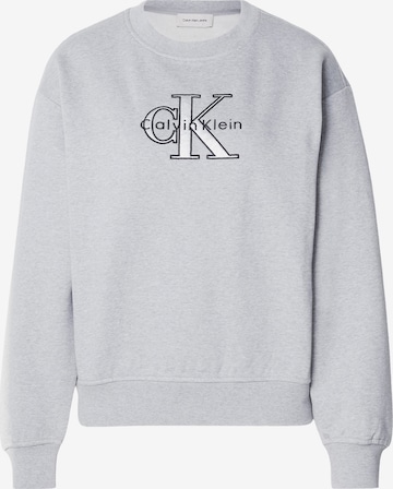 Calvin Klein Jeans Sweatshirt in Grau: Vorderseite