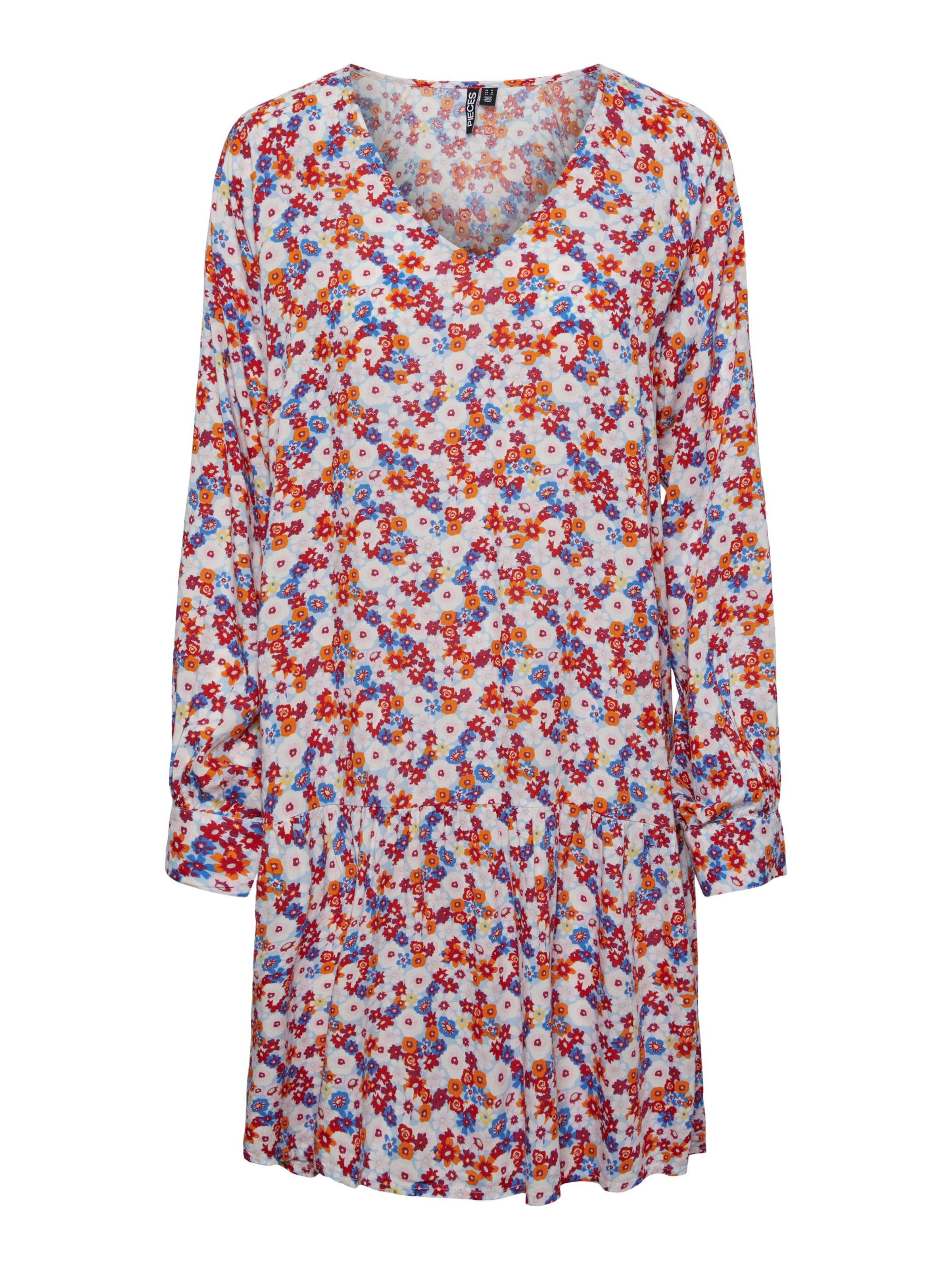 PIECES Šaty 'Alma' - Modrá: predná strana