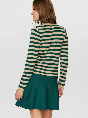 NÜMPH Svetr 'Stripy' – zelená