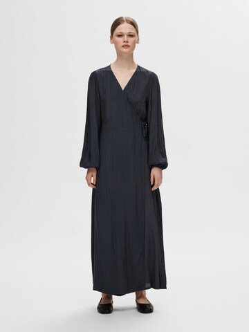 Robe 'Susie' SELECTED FEMME en bleu : devant