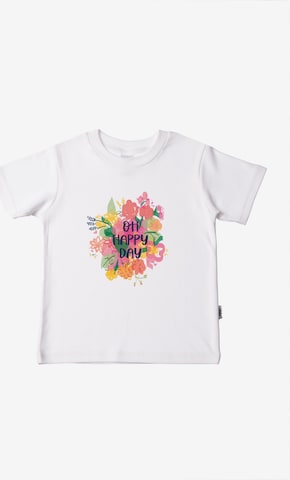 LILIPUT T-Shirt 'Oh happy day' in Weiß: predná strana