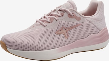 Baskets basses Tamaris en rose : devant