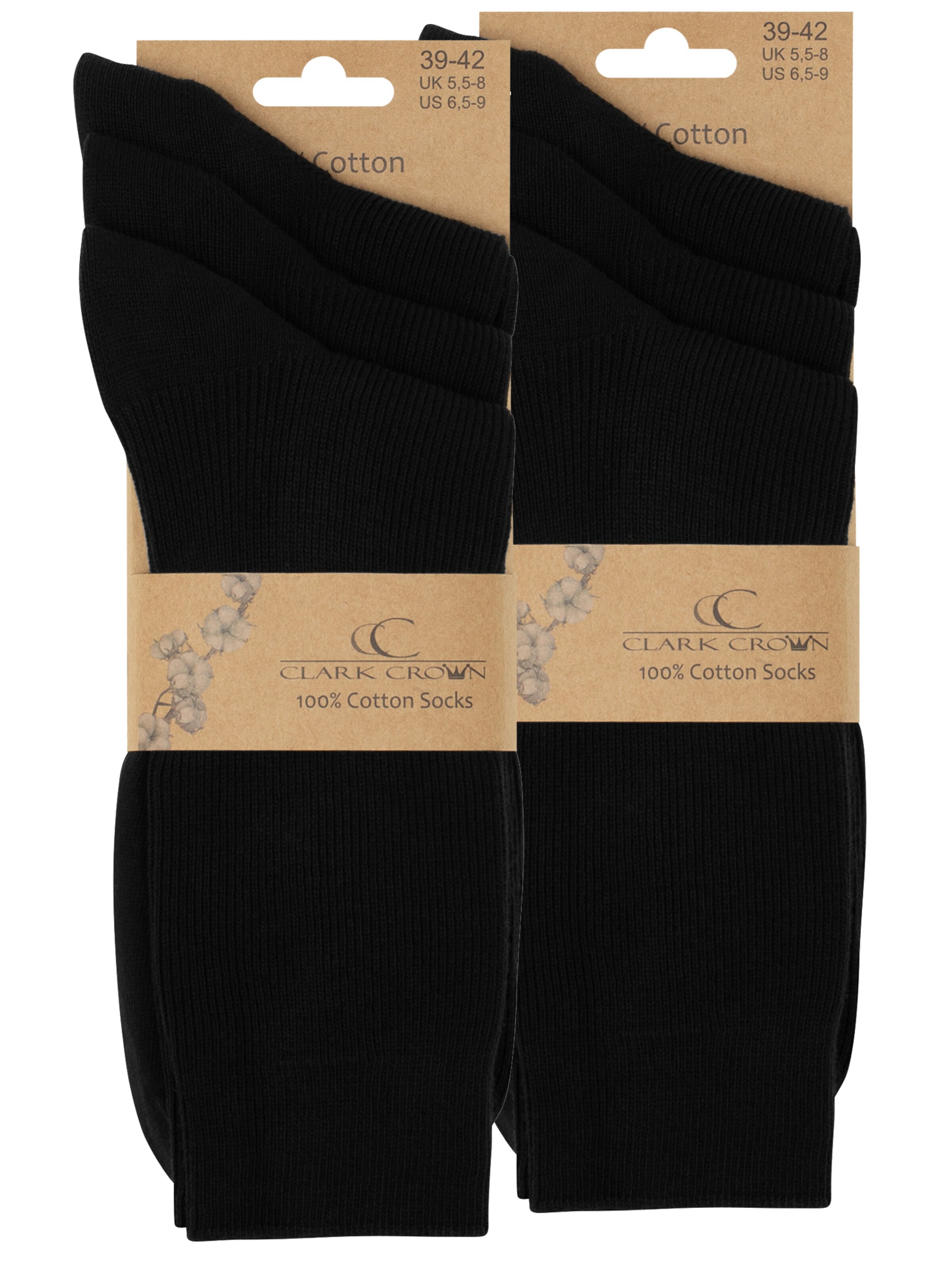 Calzino di Clark Crown in nero