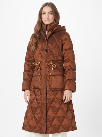 GUESS Between-seasons coat in Orange: front