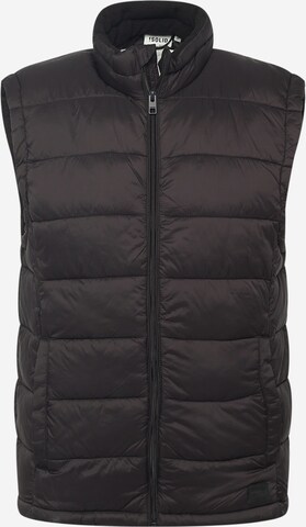 !Solid Bodywarmer 'Cole' in Zwart: voorkant