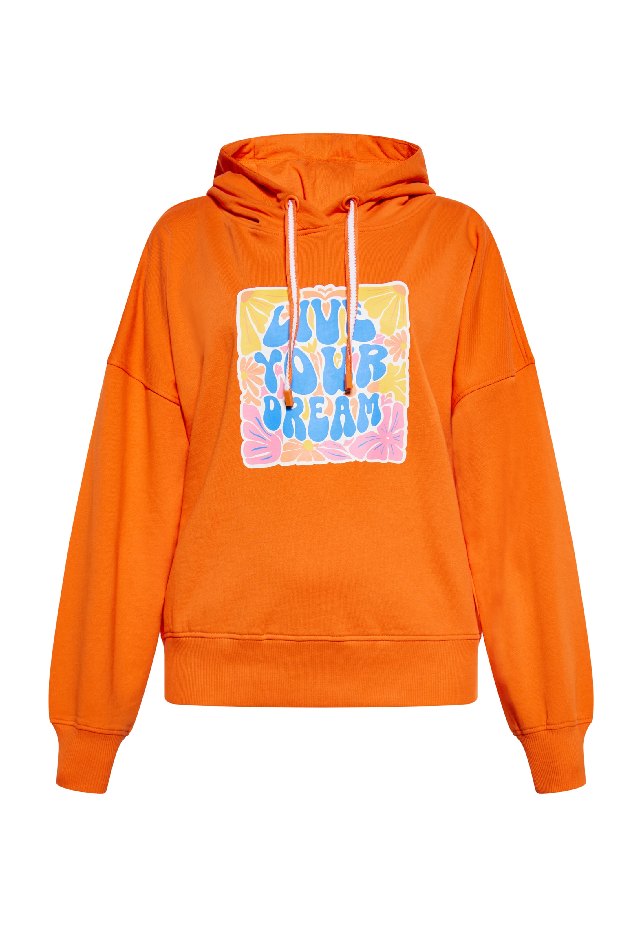 IZIA Μπλούζα φούτερ σε πορτοκαλί: μπροστά