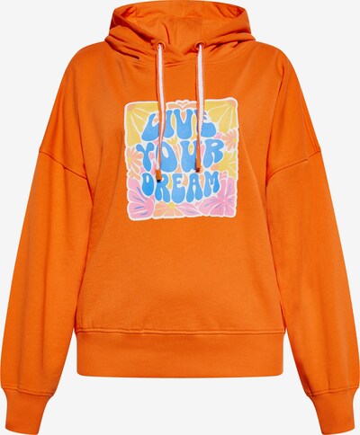 ebeeza Sweatshirt in mischfarben / orange, Produktansicht