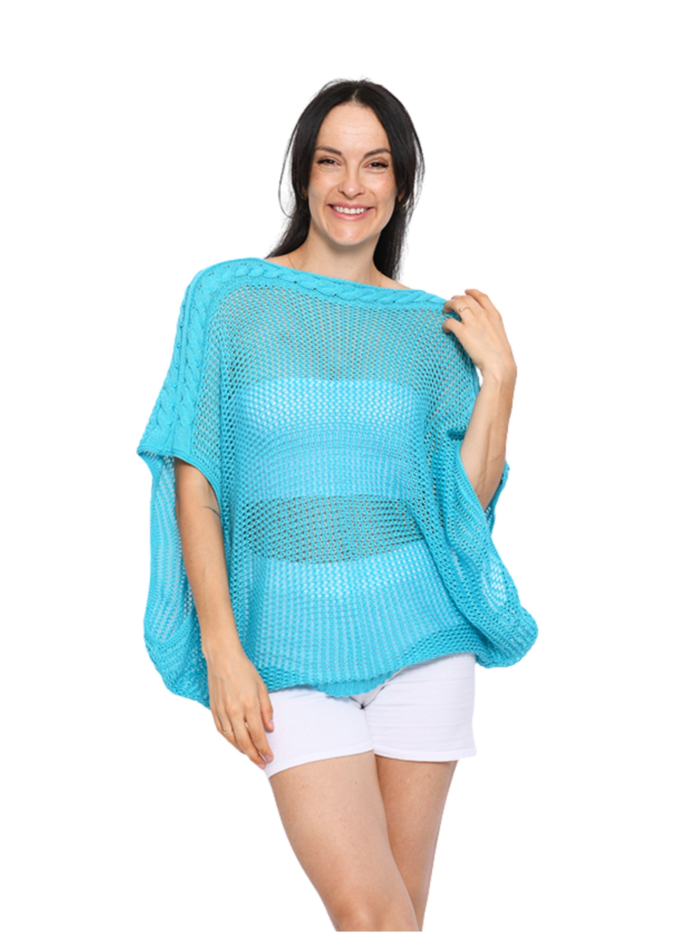 Süel knitwear - Jersey 'Birthday' en azul