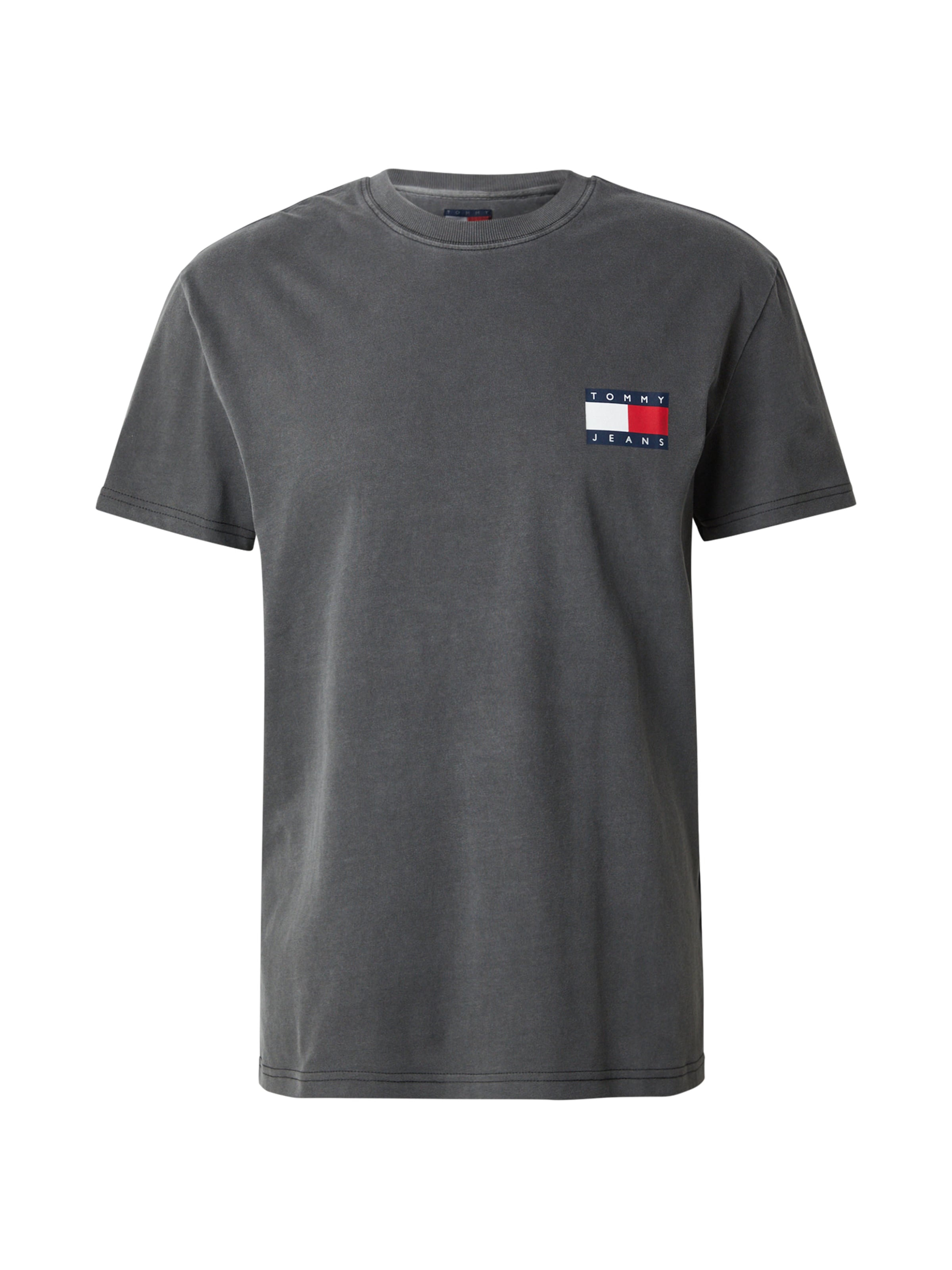 Tricou 'HERITAGE' de la Tommy Jeans pe gri: față