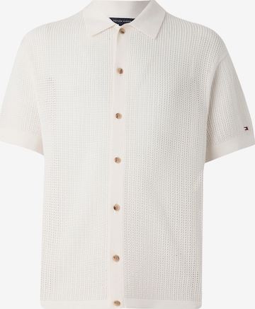 TOMMY HILFIGER Strickjacke in Beige: Vorderseite