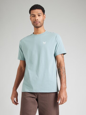 Iriedaily Tričko – modrá: přední strana