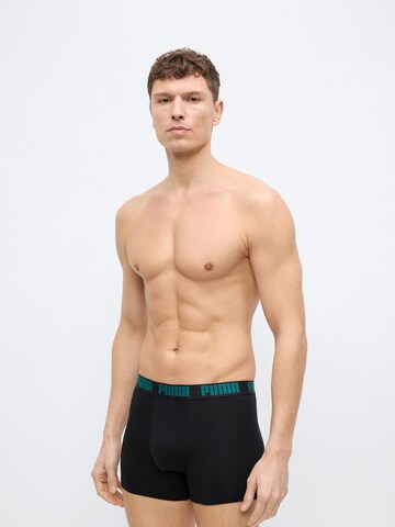 PUMA Boxershorts in Schwarz