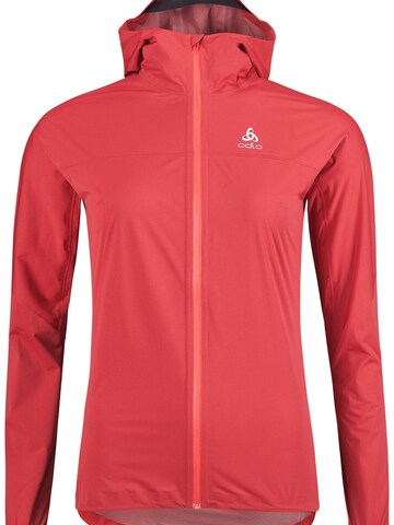 Veste de sport 'X-ALP WATERPROOF' ODLO en rouge : devant