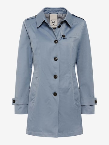 Fuchs Schmitt Between-Seasons Coat 'Oxford' in Blue: front