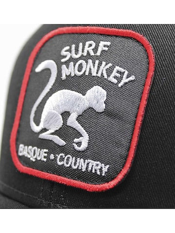 Surf Monkey Cap in Black