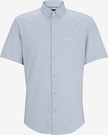 BOSS Green Button Up Shirt 'Motion' in Blue: front