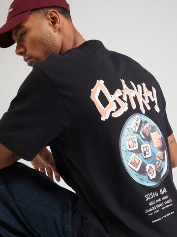 Denim Project Shirt 'Osaka Sushi' in Black