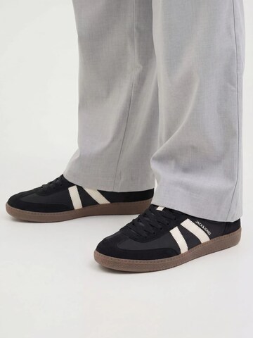 JACK & JONES Athletic lace-up shoe 'Kirk' in Black: front