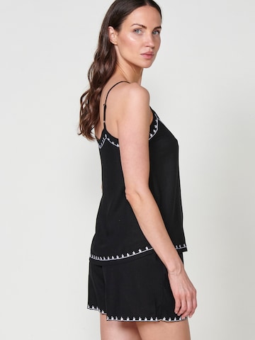 KOROSHI Bluse i sort