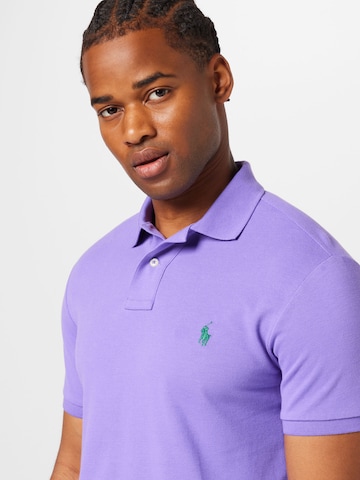Polo Ralph Lauren Klasický střih Tričko – fialová
