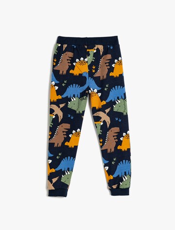 Koton Tapered Broek in Blauw