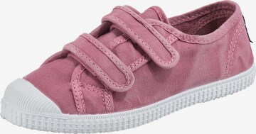 natural world Flats 'BASQUET DOBLE' in Pink: front