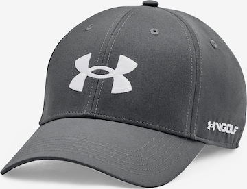 UNDER ARMOUR Sports cap 'Golf96' in Grey: front