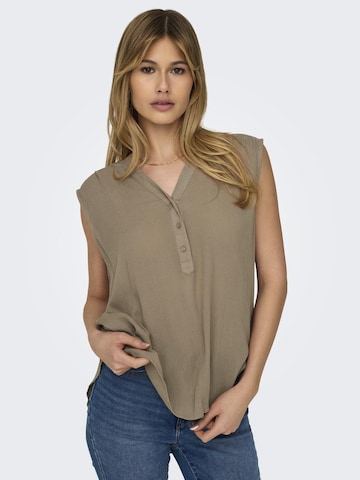 ONLY Blouse 'JETTE' in Brown