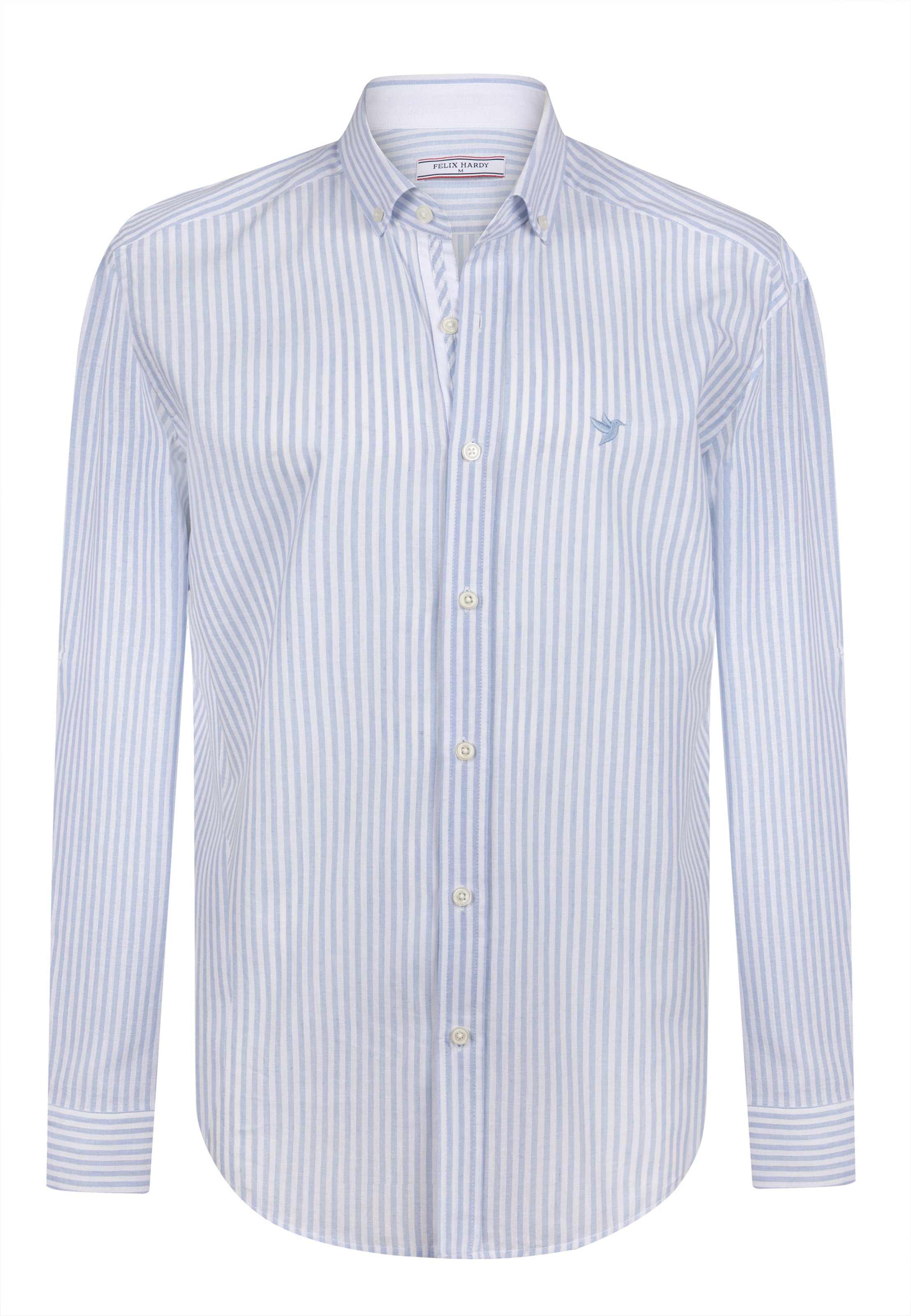 Felix Hardy - Regular Fit Camisa em azul: frente