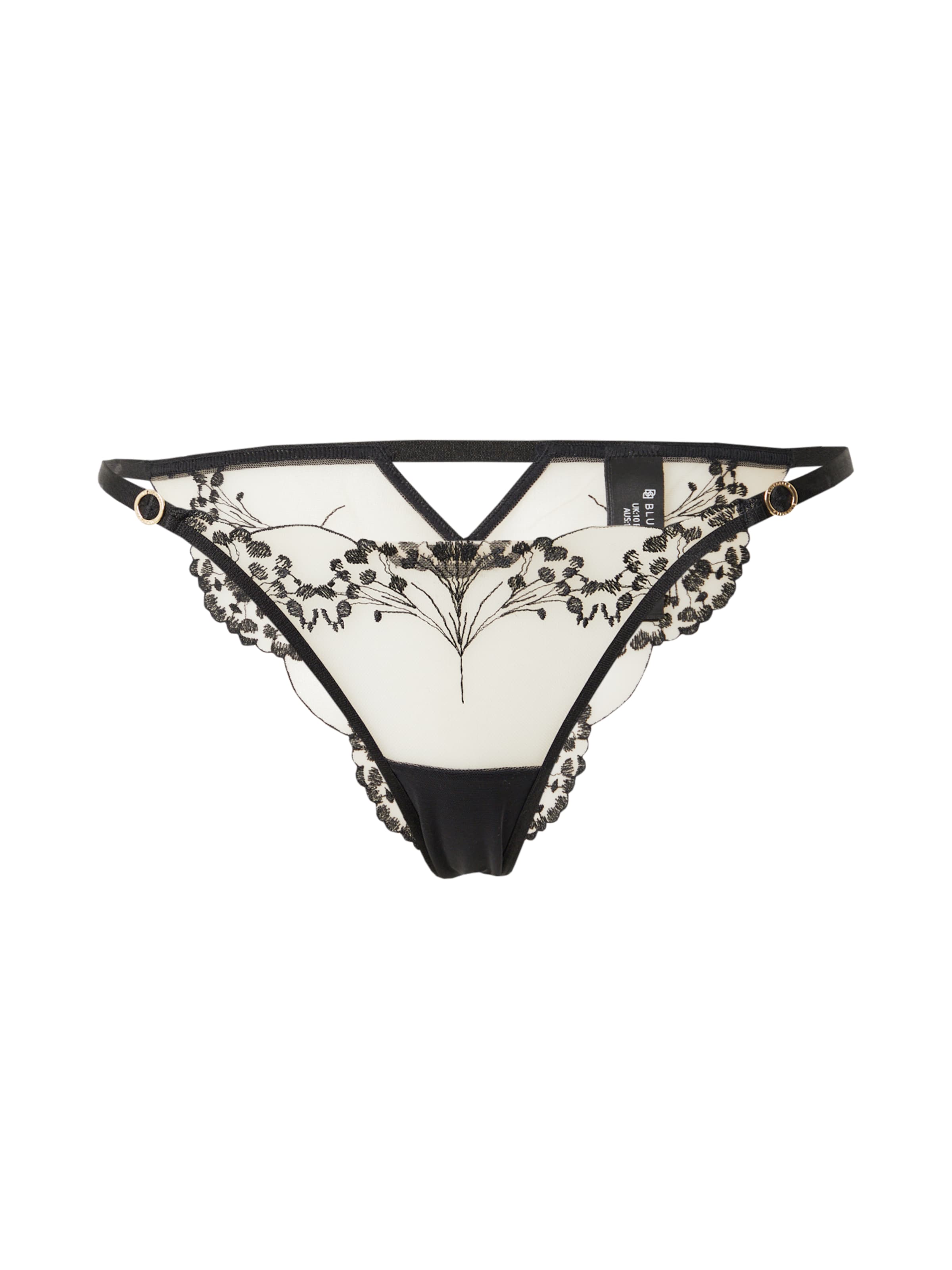 Slip 'Marisa' de la Bluebella pe negru: față