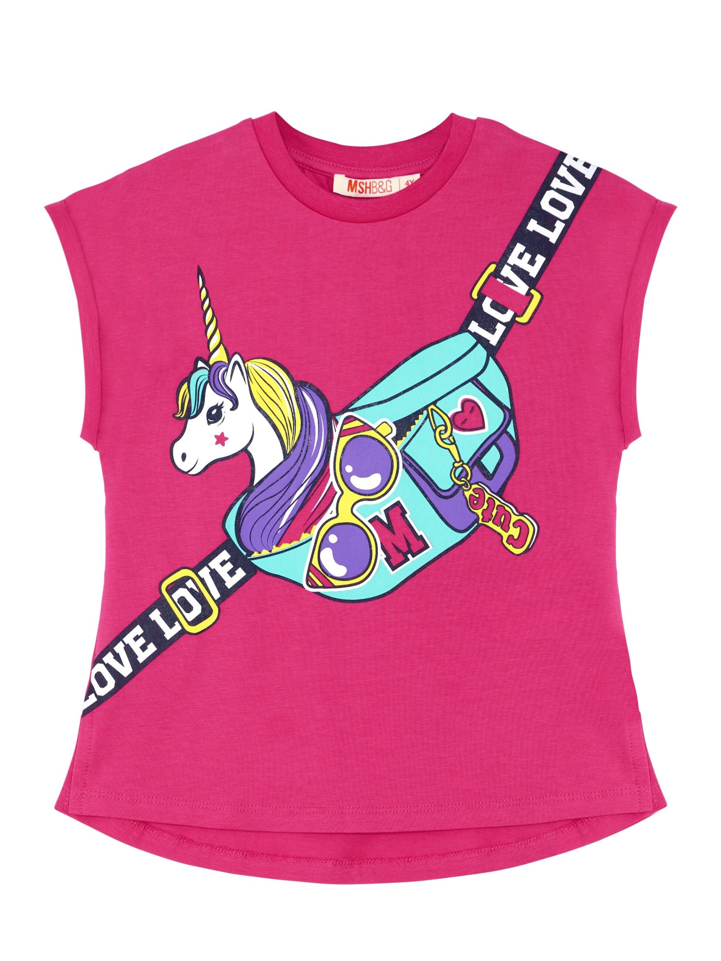 Denokids Set 'Unicorn Love' in Roze