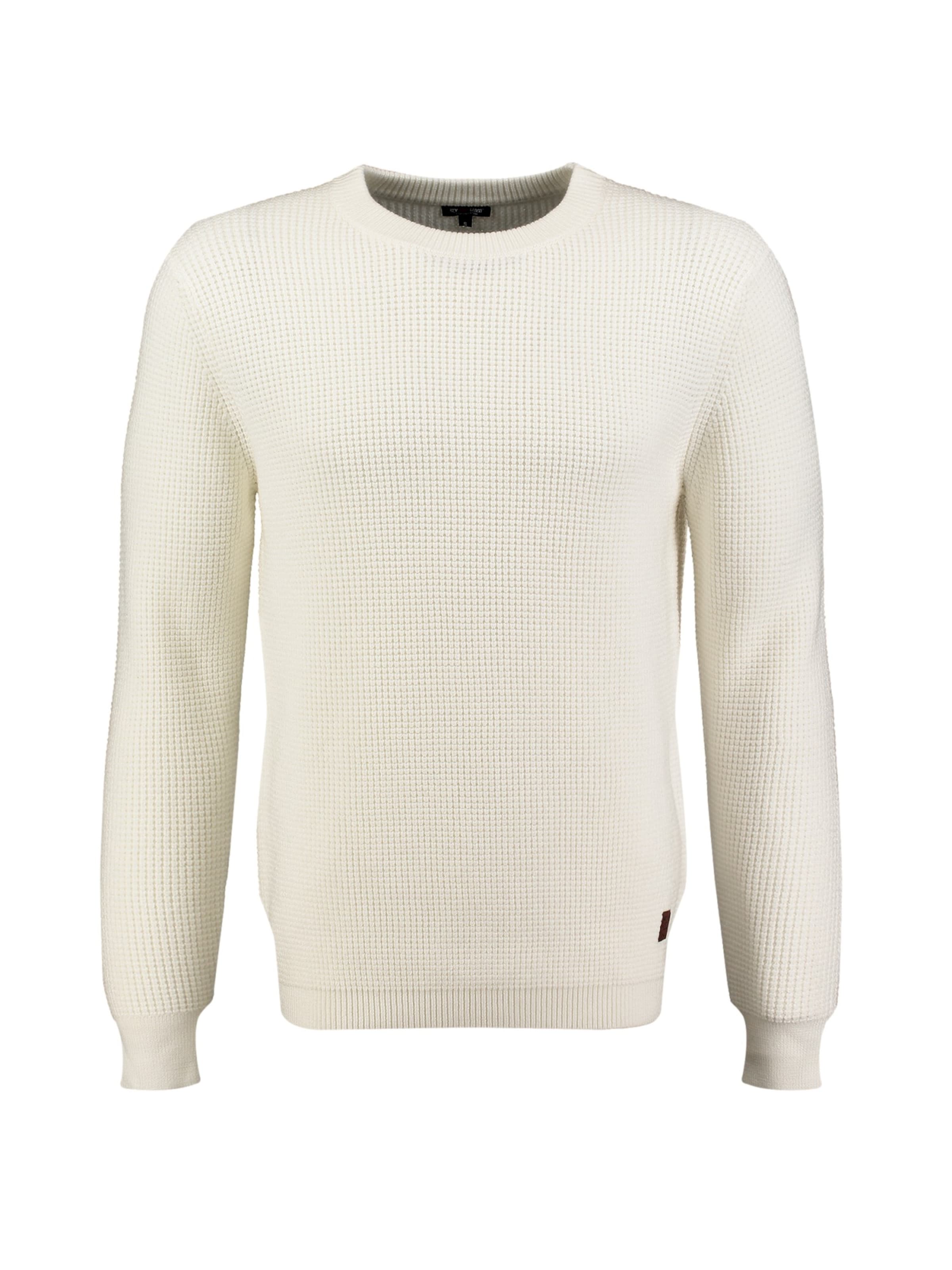 Key Largo Sweater 'KLRICHMOND' in White: front