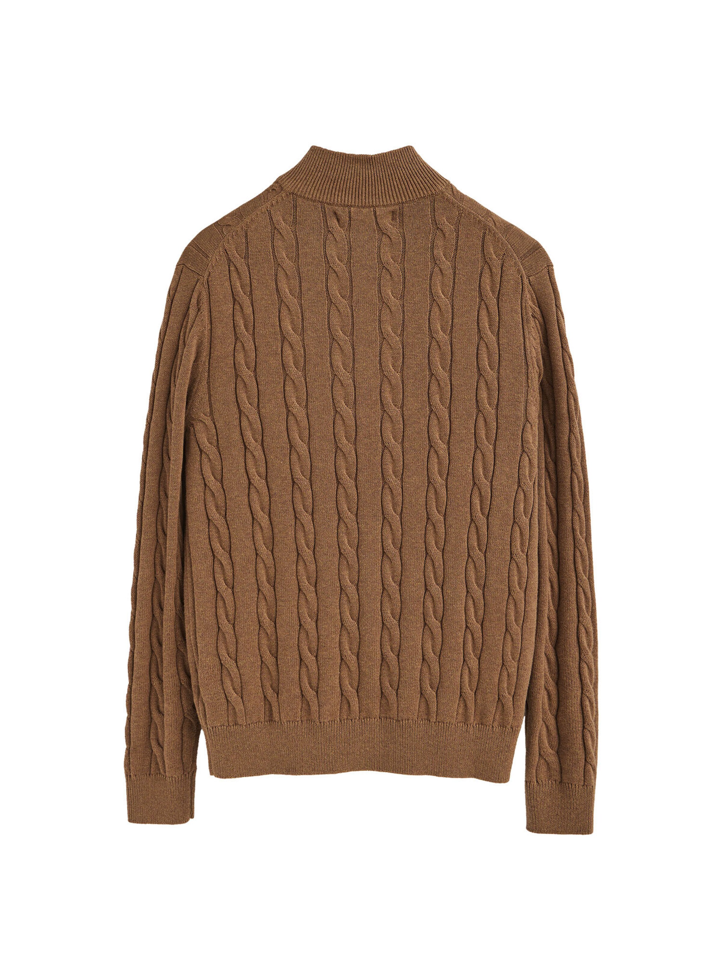 Polo Club Pullover in Braun