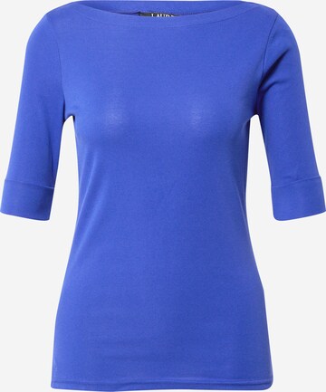 Lauren Ralph Lauren Tričko 'JUDY' – modrá: přední strana