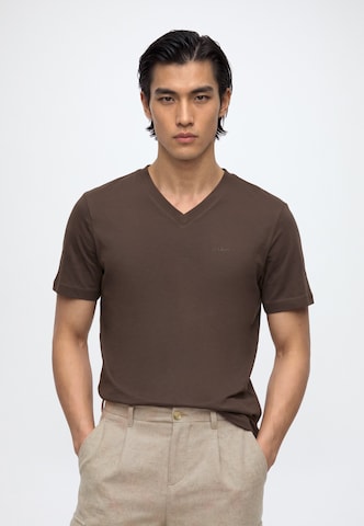 s.Oliver Shirt in Brown: front