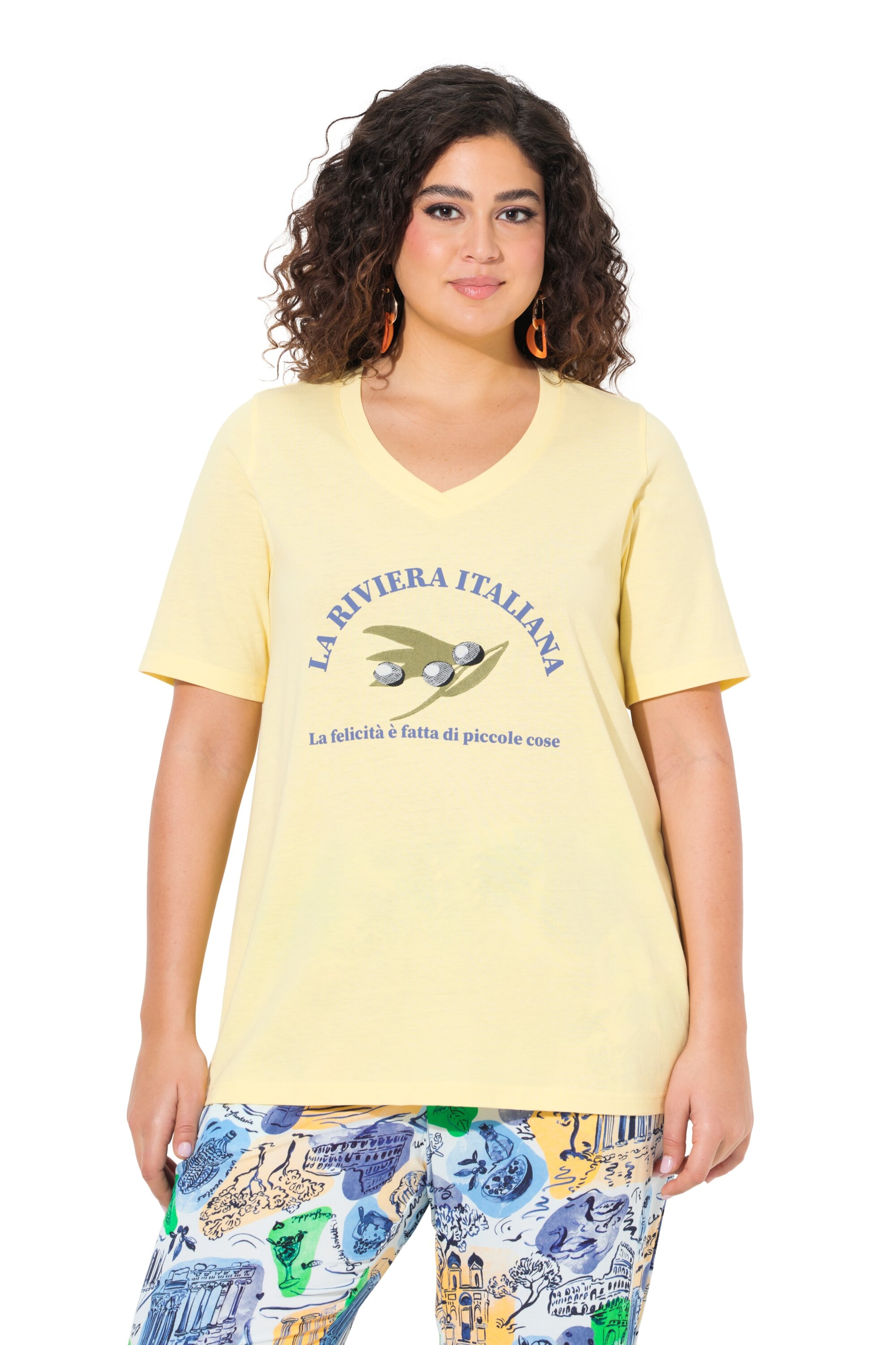 Ulla Popken Shirts i gul: forside