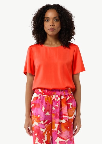 COMMA Blouse in Rood: voorkant