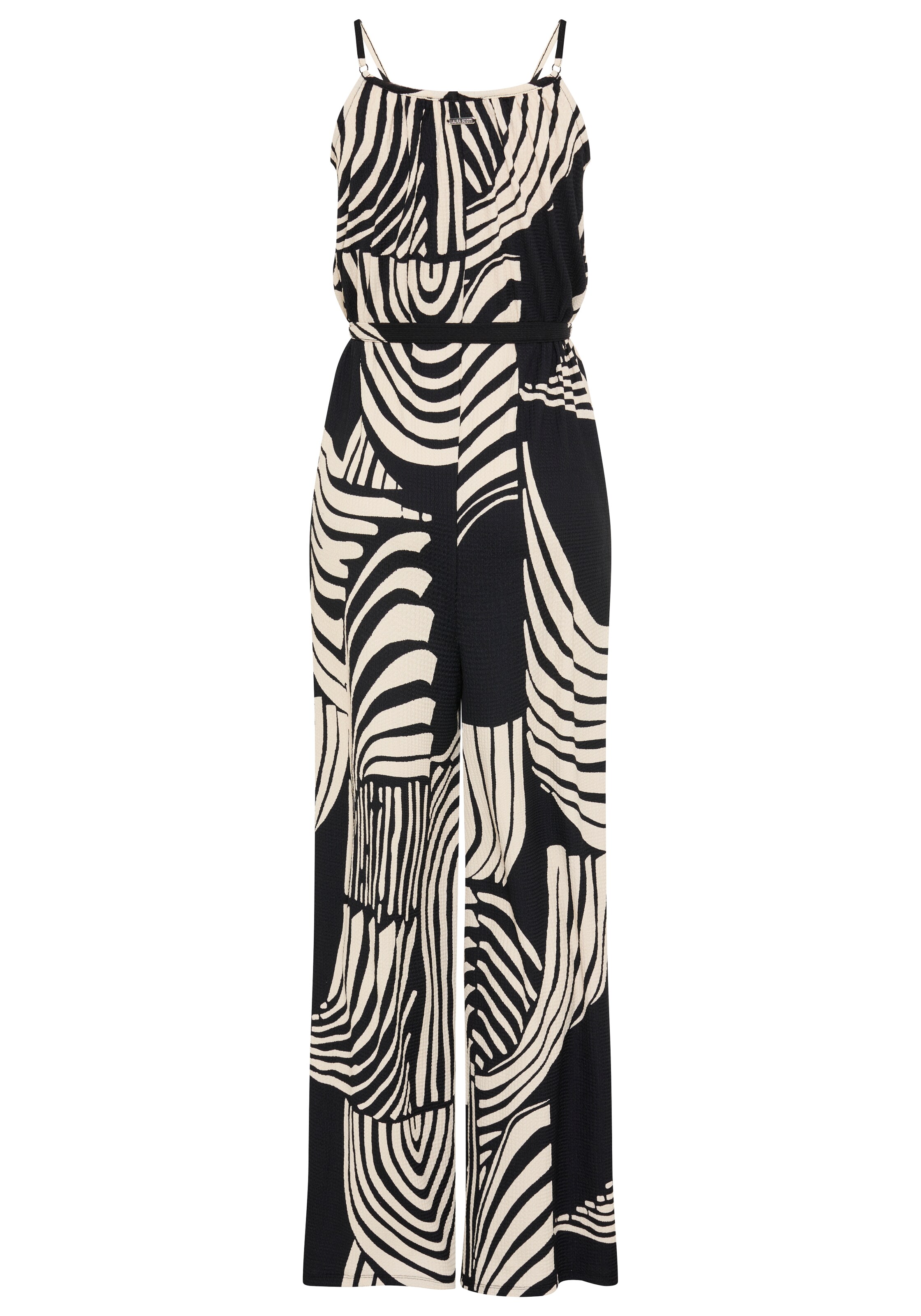 LAURA SCOTT Jumpsuit in Schwarz