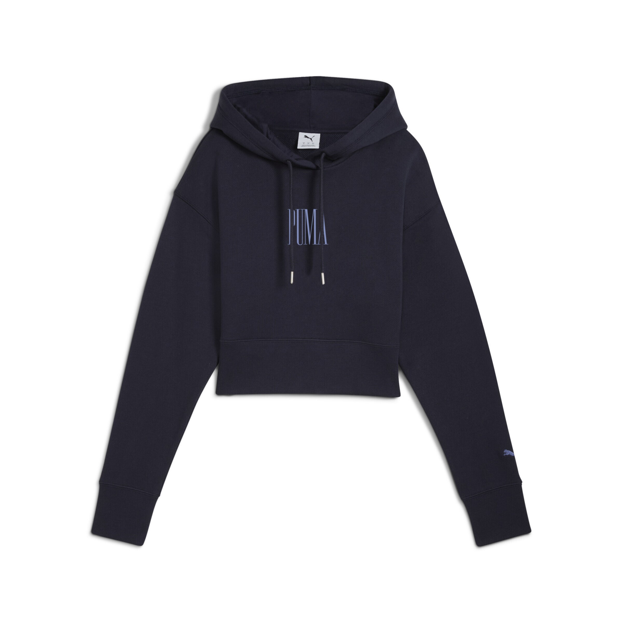 Sweat-shirt 'Premium Essentials' PUMA en bleu : devant