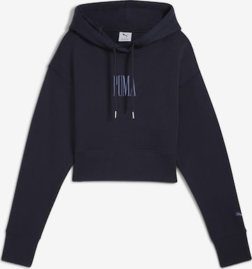 PUMA Sweatshirt 'Premium Essentials' in Blauw: voorkant