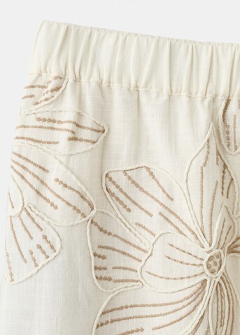 MANGO KIDS Regular Pants 'Ella ' in Beige