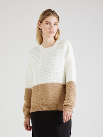 Pull-over 'LINDSY' Fransa en blanc : devant