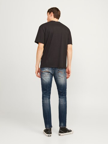 JACK & JONES - Slimfit Vaquero 'JJIGlenn JJLuke' en azul