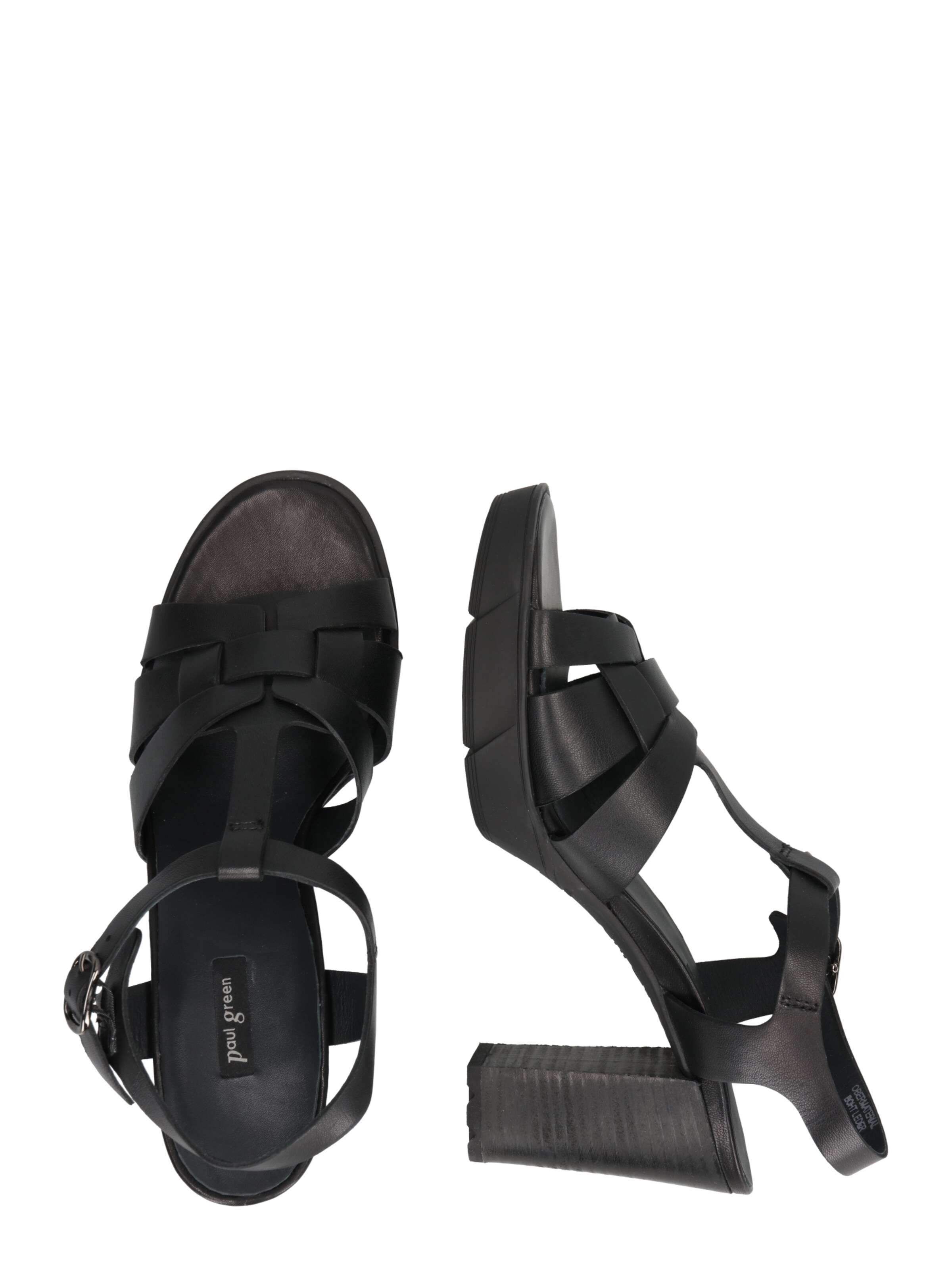 Paul Green Sandale in Schwarz