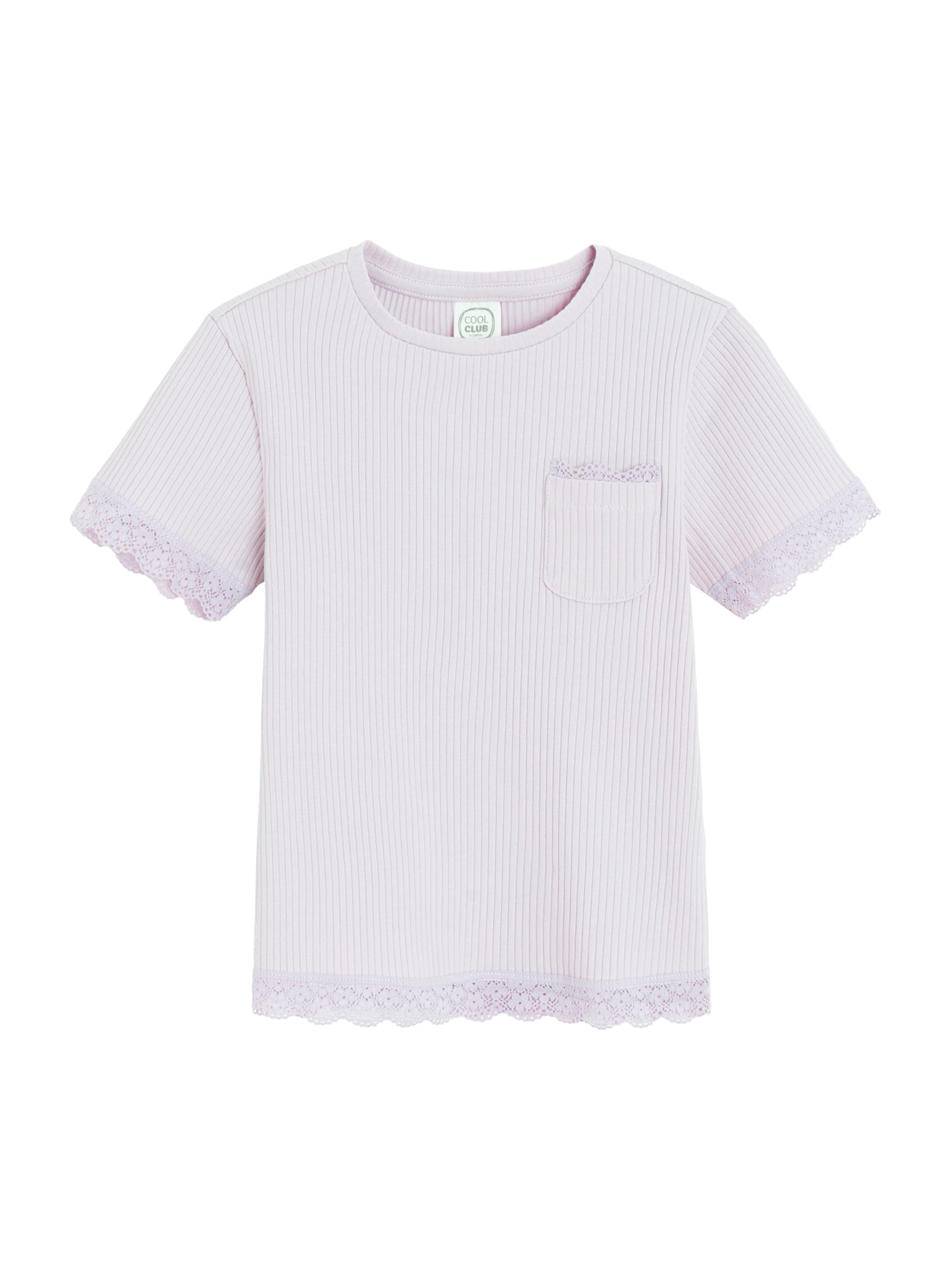rožinė Cool Club Marškinėliai: priekis