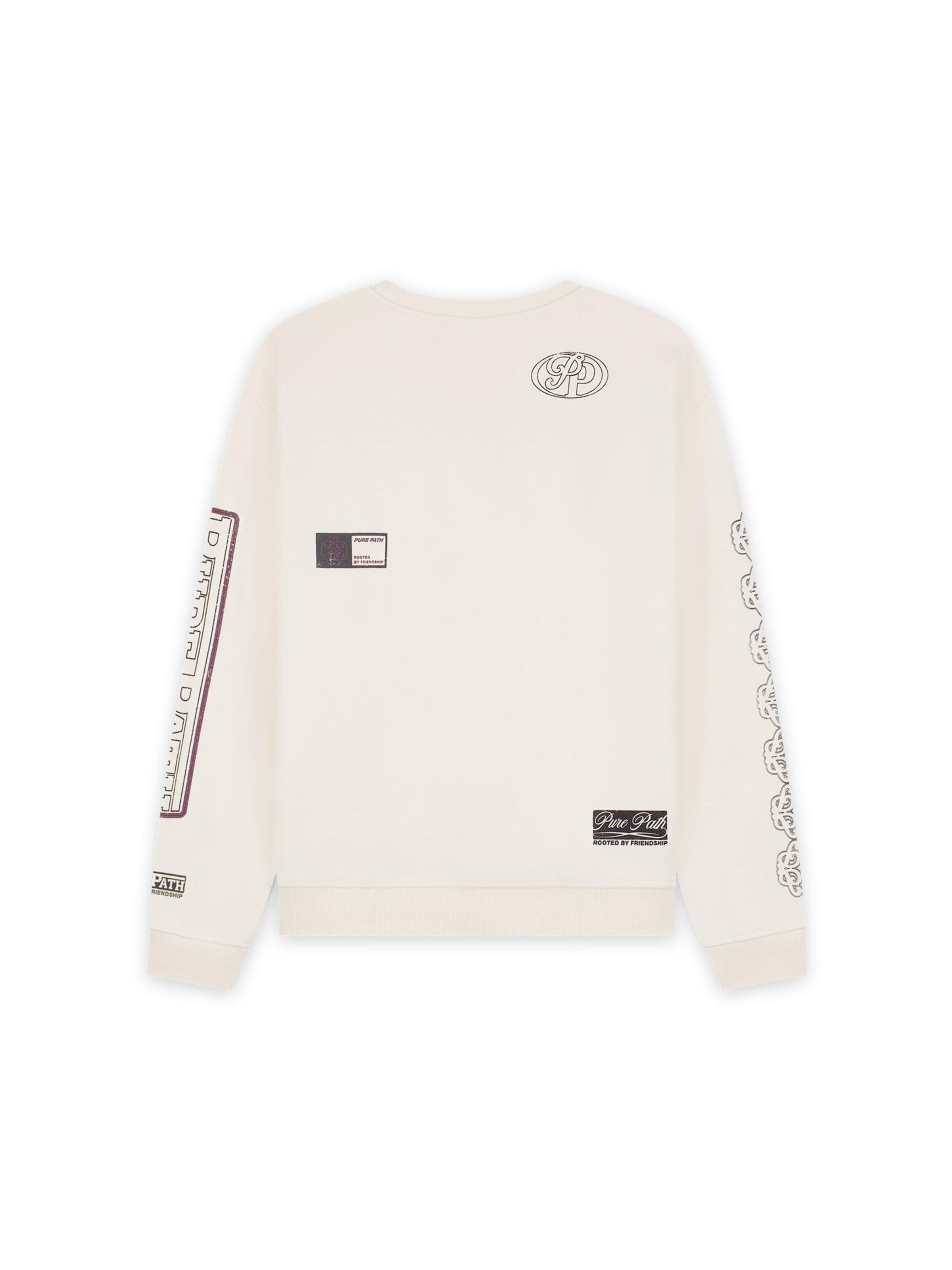 Pure Path Sweatshirt in Beige