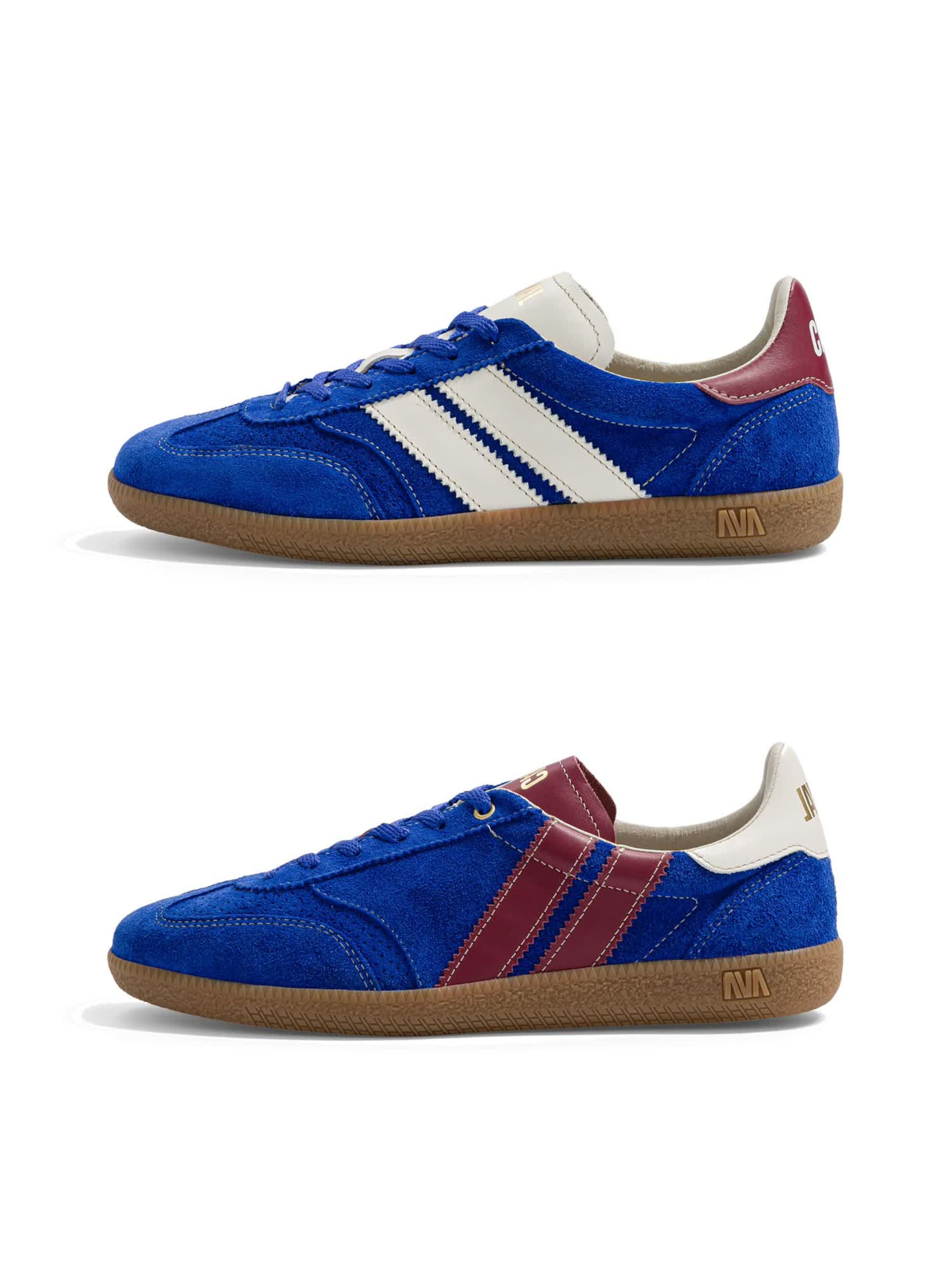 Sneaker bassa ' PULSE ' di Caval in blu: frontale
