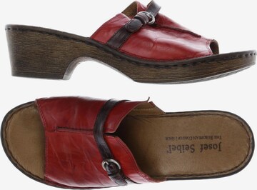 JOSEF SEIBEL Sandals & High-Heeled Sandals in 41 in Red: front