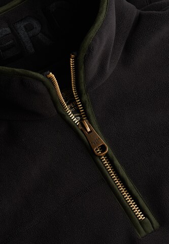 Superdry Fleece jacket 'Estate' in Black
