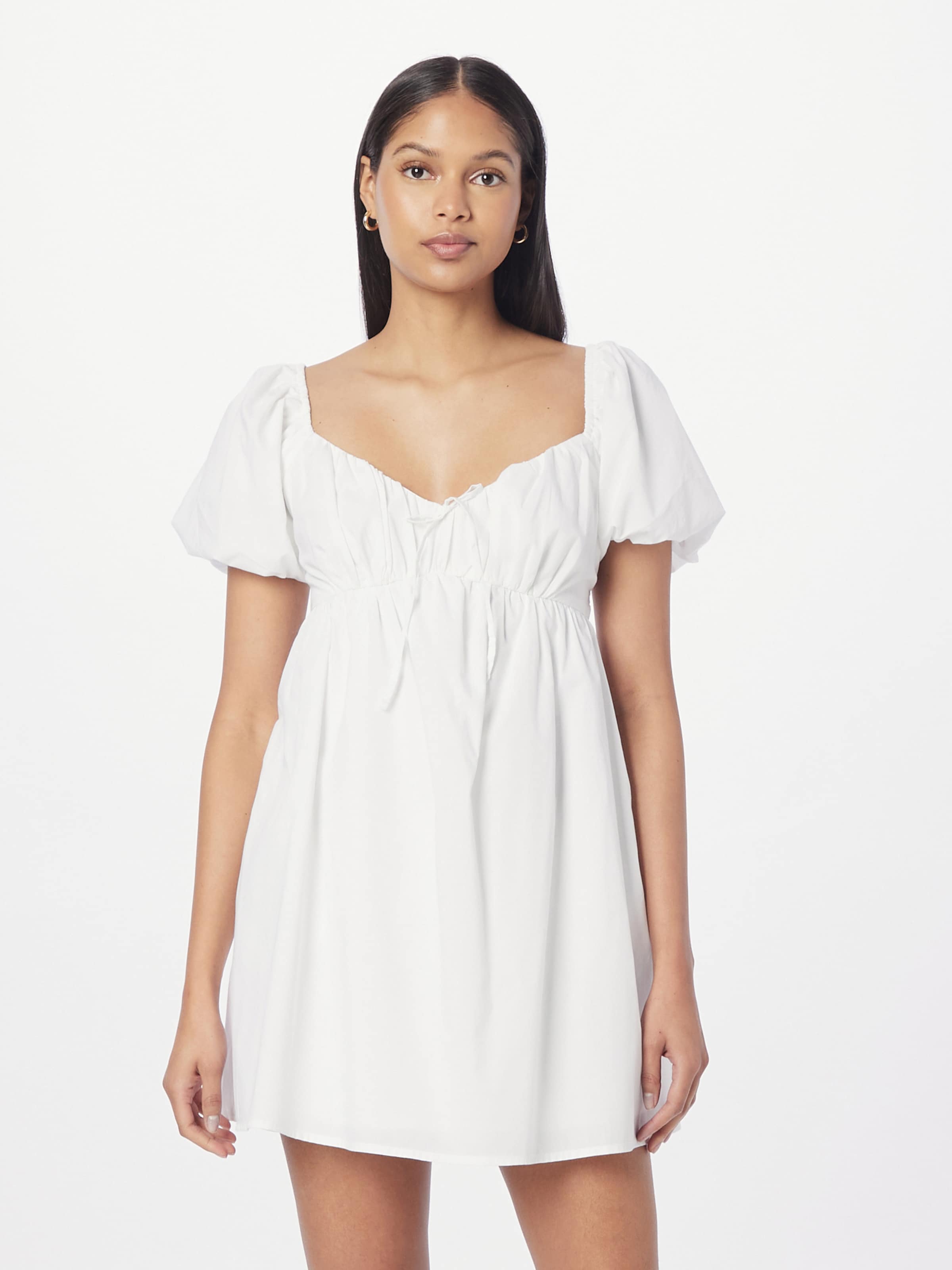 Vestido best sale blanco hollister